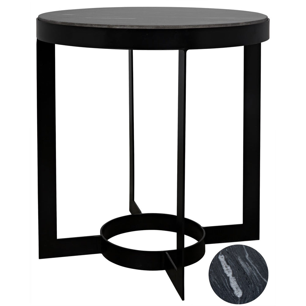 Noir Parker Side Table