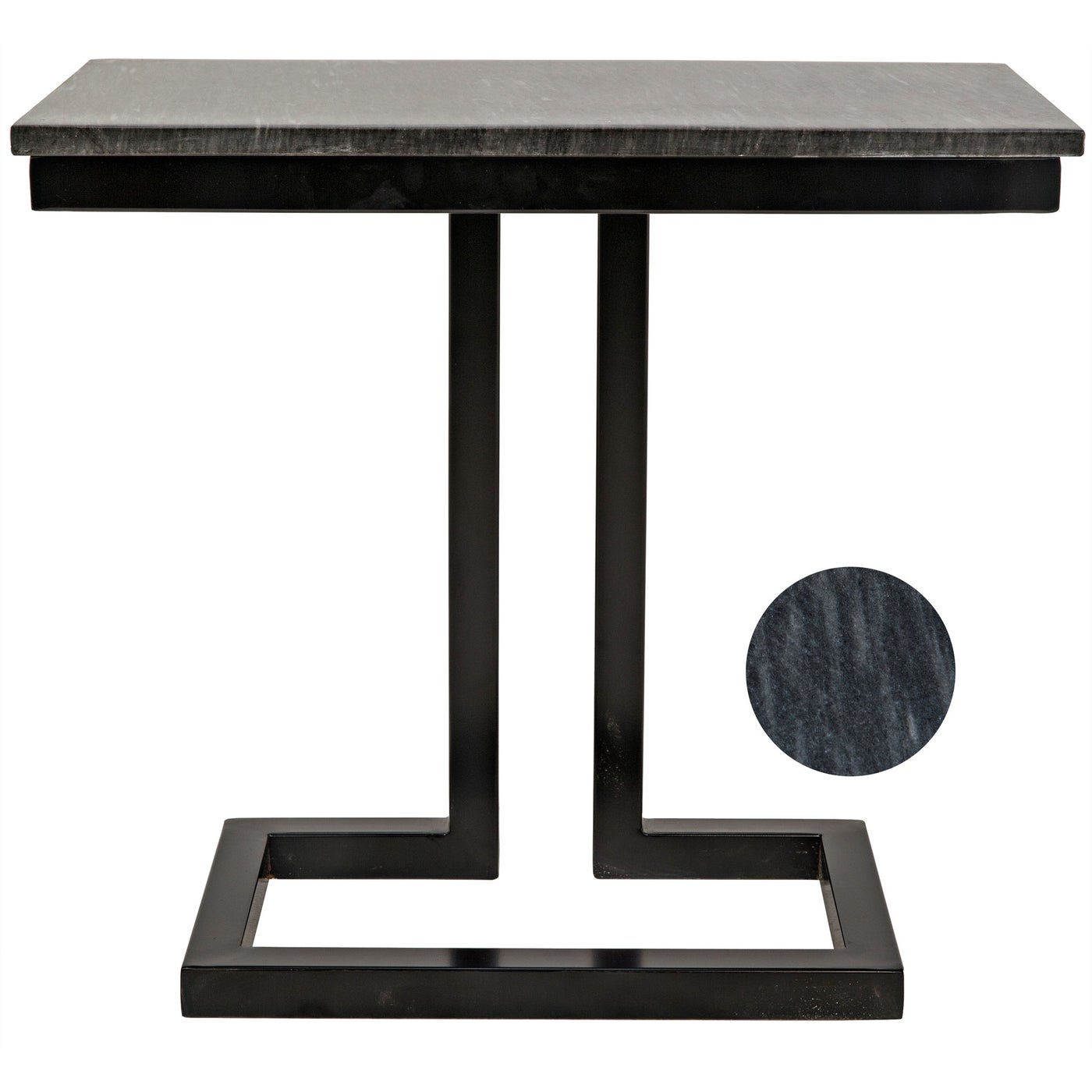 Noir Alonzo Side Table