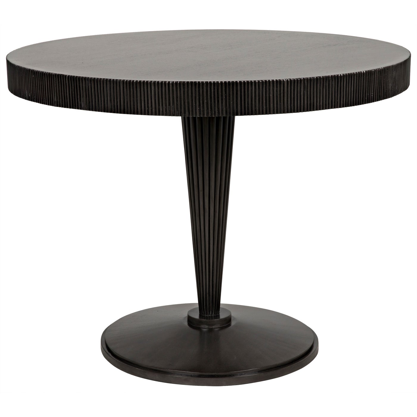 Noir Granada Dining Table, Pale