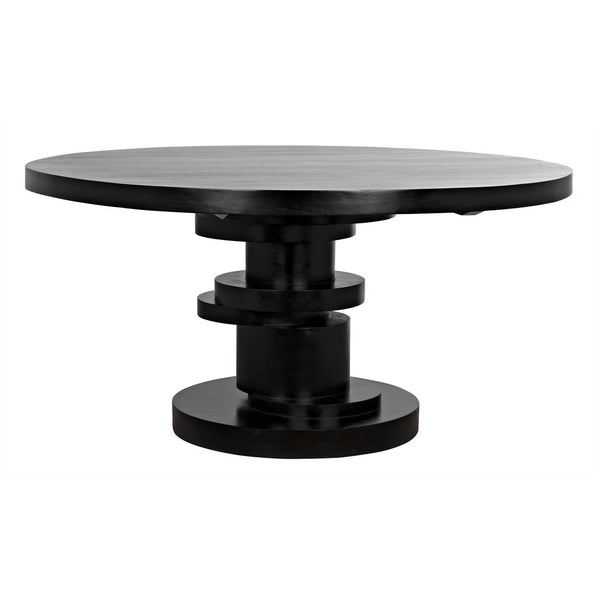 Noir Hugo Dining Table 60"