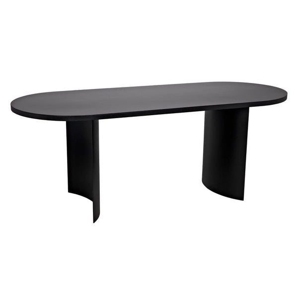 Noir Concave Table
