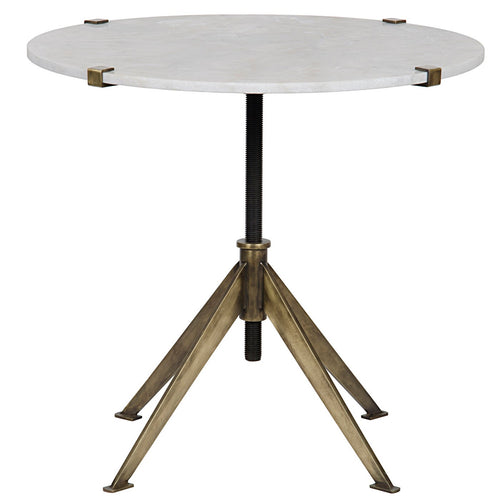 Noir Edith Adjustable Side Table, Large