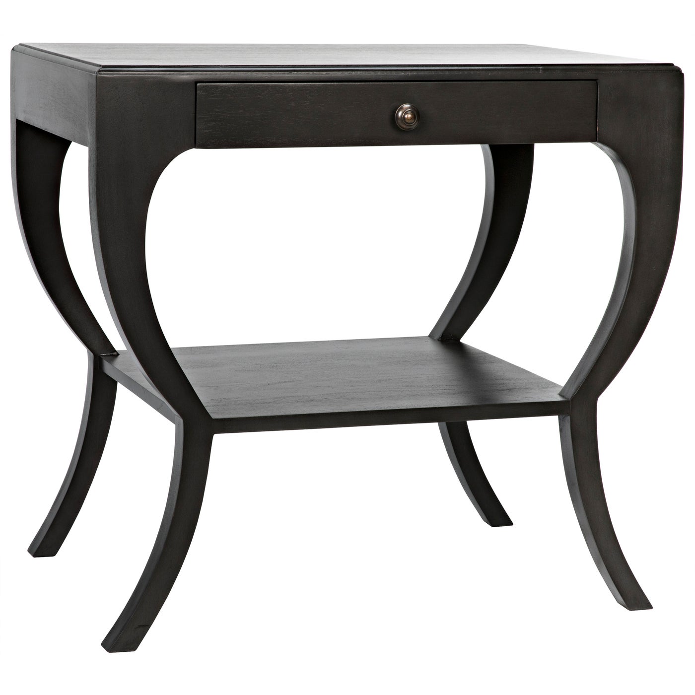 Noir Maude Side Table, Pale