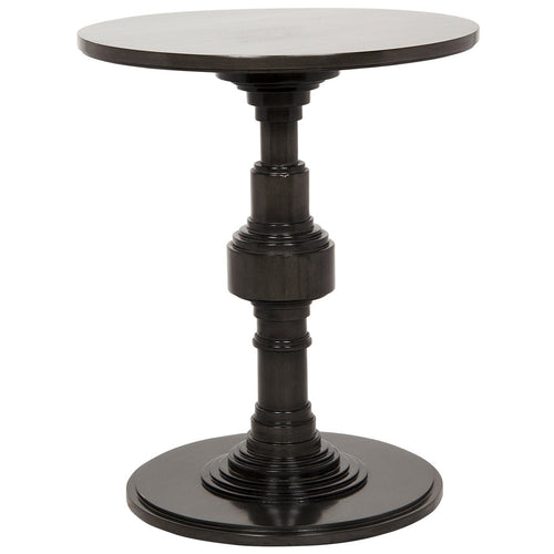 Noir Apollo Side Table, Pale