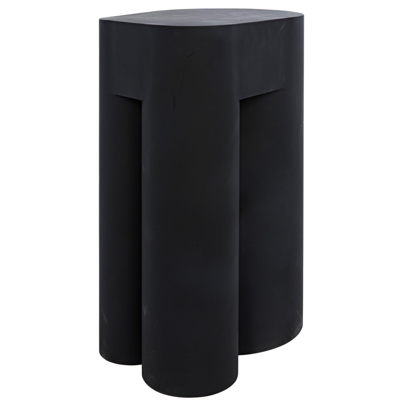 Noir Blair Side Table, Black Steel