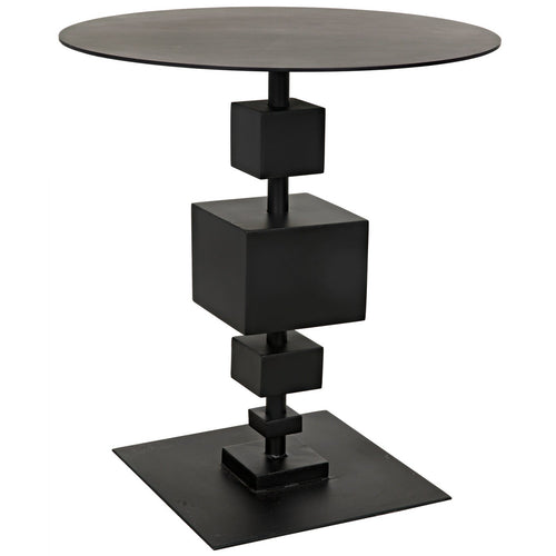 Noir Grobius Side Table