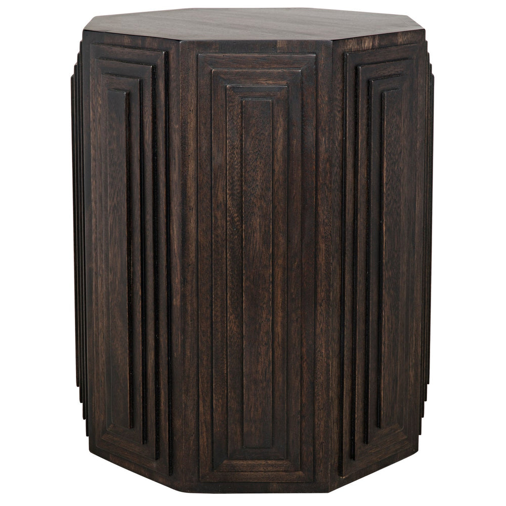Noir Moore Side Table, Ebony