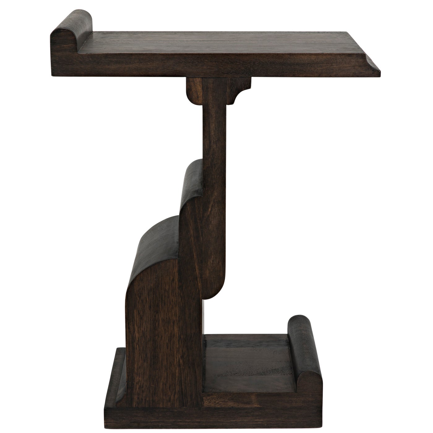 Noir Momo Side Table, Ebony Walnut
