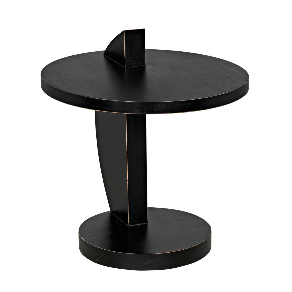 Noir Reed Side Table