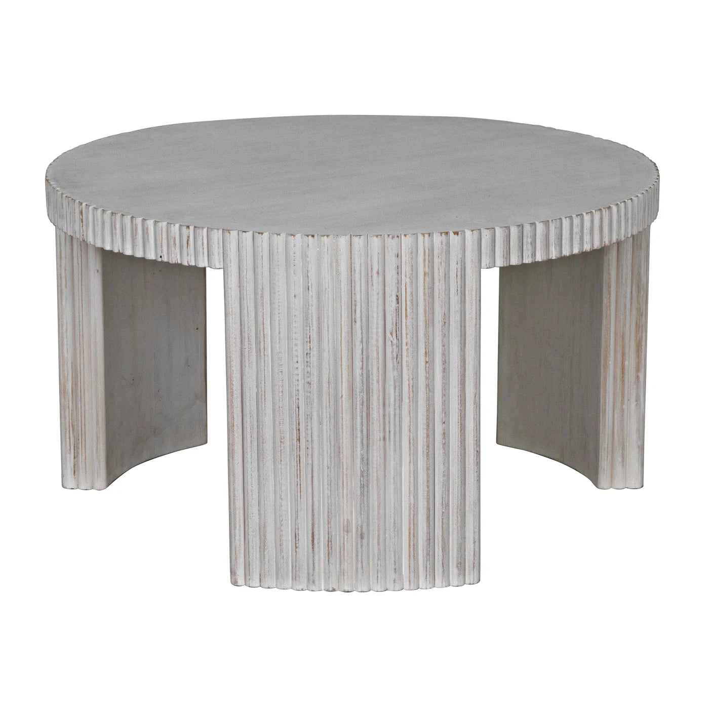 Noir Jgor Side/Coffee Table, White Wash