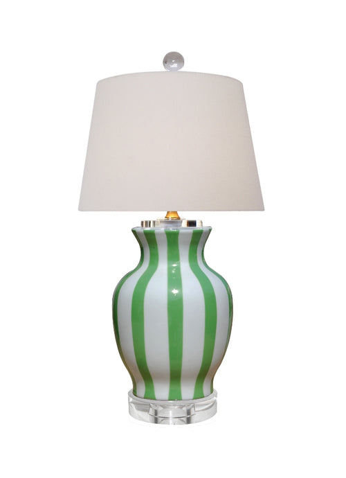 Green Stripe table lamp