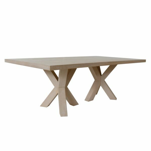 Worlds Away Haines Rectangular Dining Table