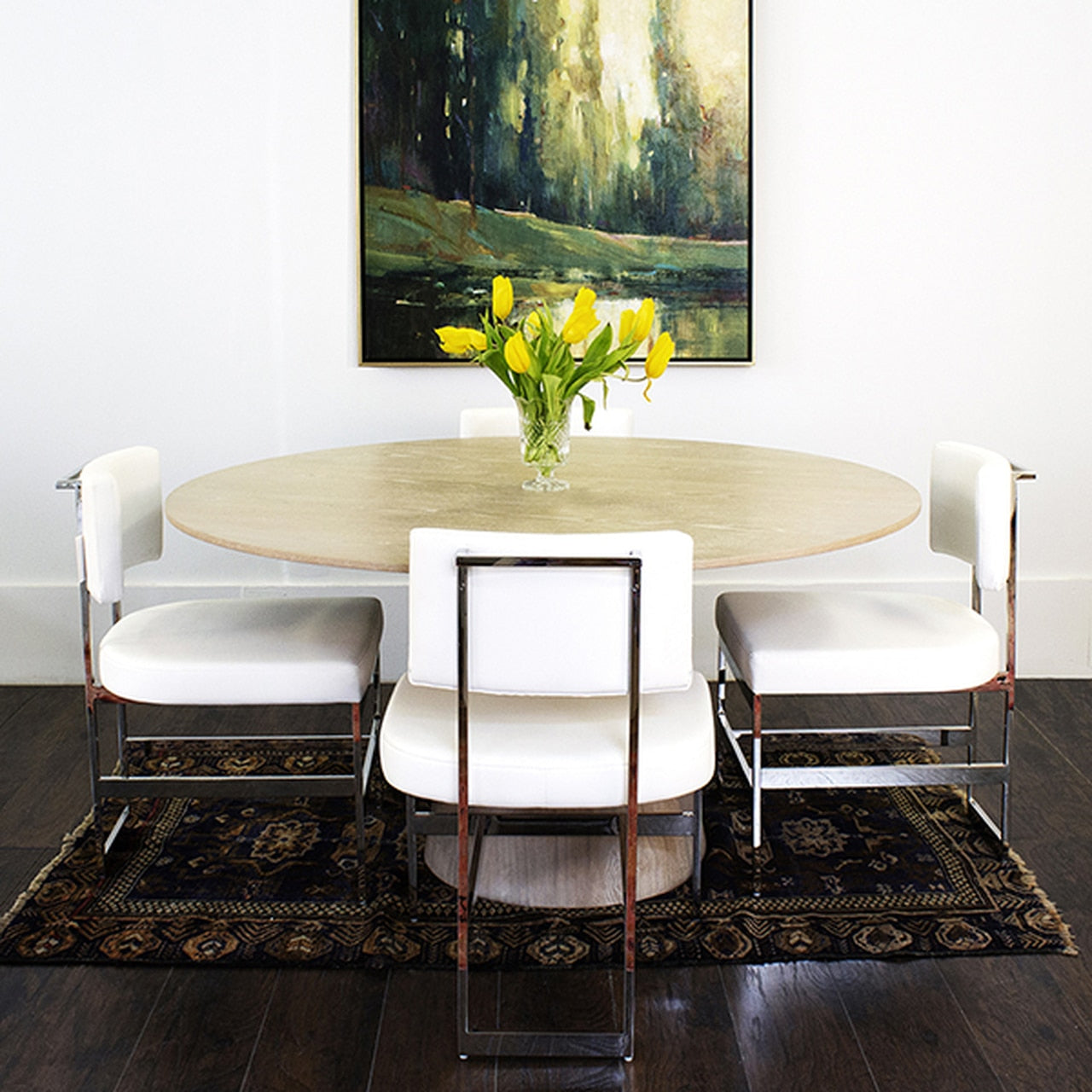 Worlds Away Hamilton Dining Table