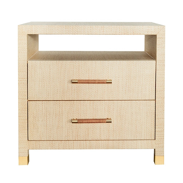Worlds Away Hancock Side Table or Nightstand
