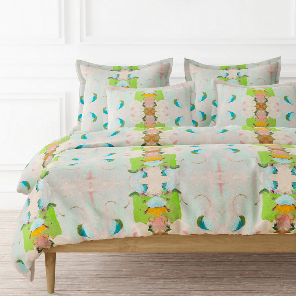 Laura Park Monet's Garden Green Bedding Collection