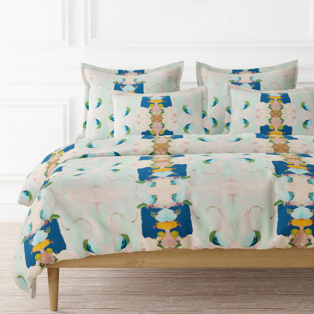Laura Park Monet's Garden Navy Bedding Collection