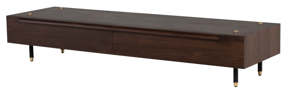 District Eight Stacking Low Cabinet Media Unit Cabinet