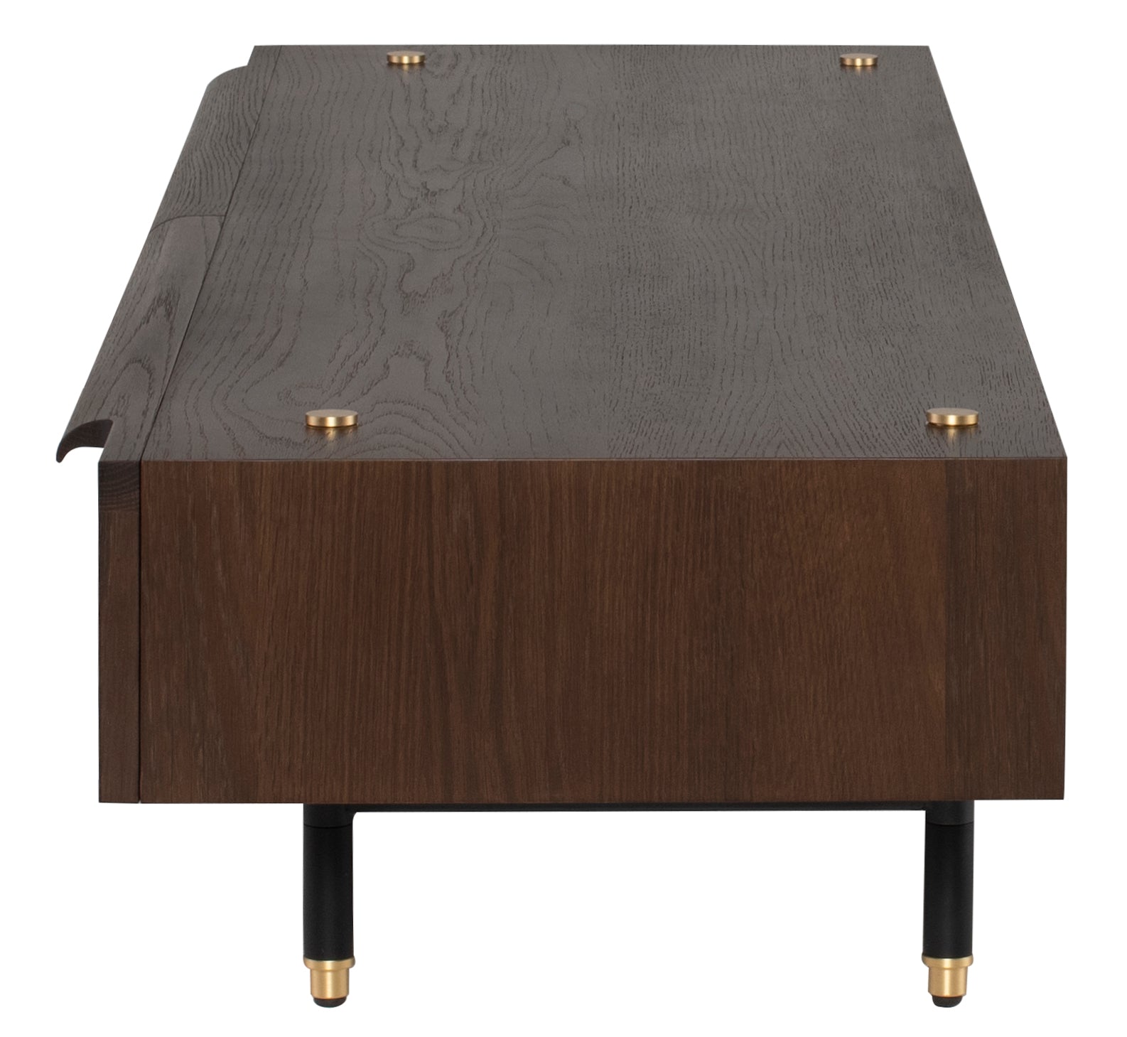 District Eight Stacking Low Cabinet Media Unit Cabinet