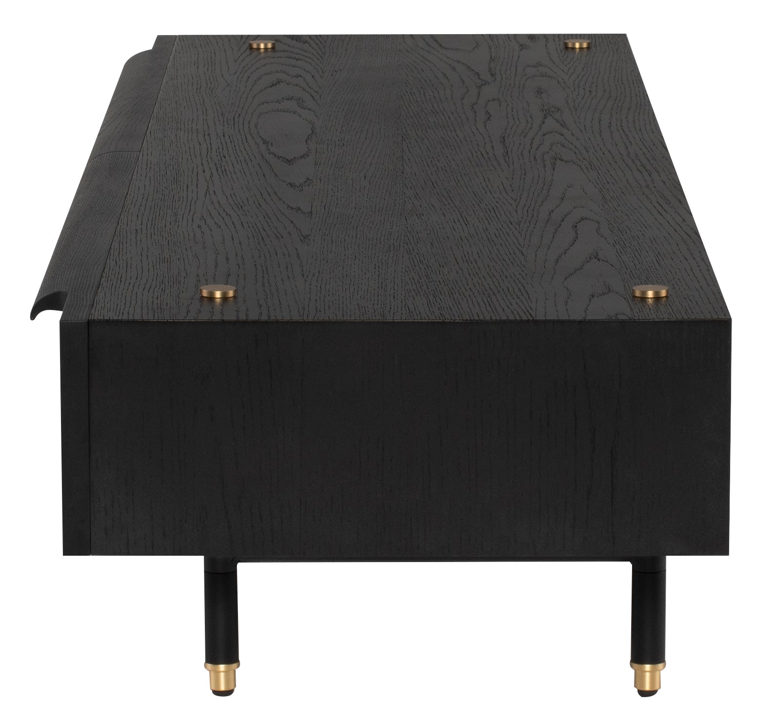 District Eight Stacking Low Cabinet Media Unit Cabinet