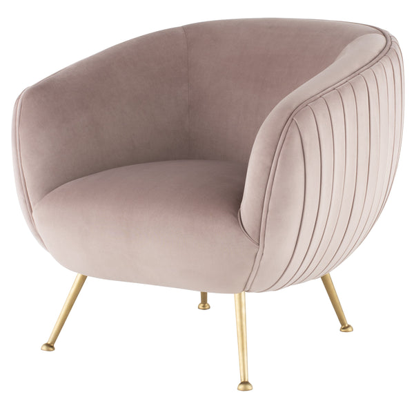 Nuevo Sofia Blush Occasional Chair