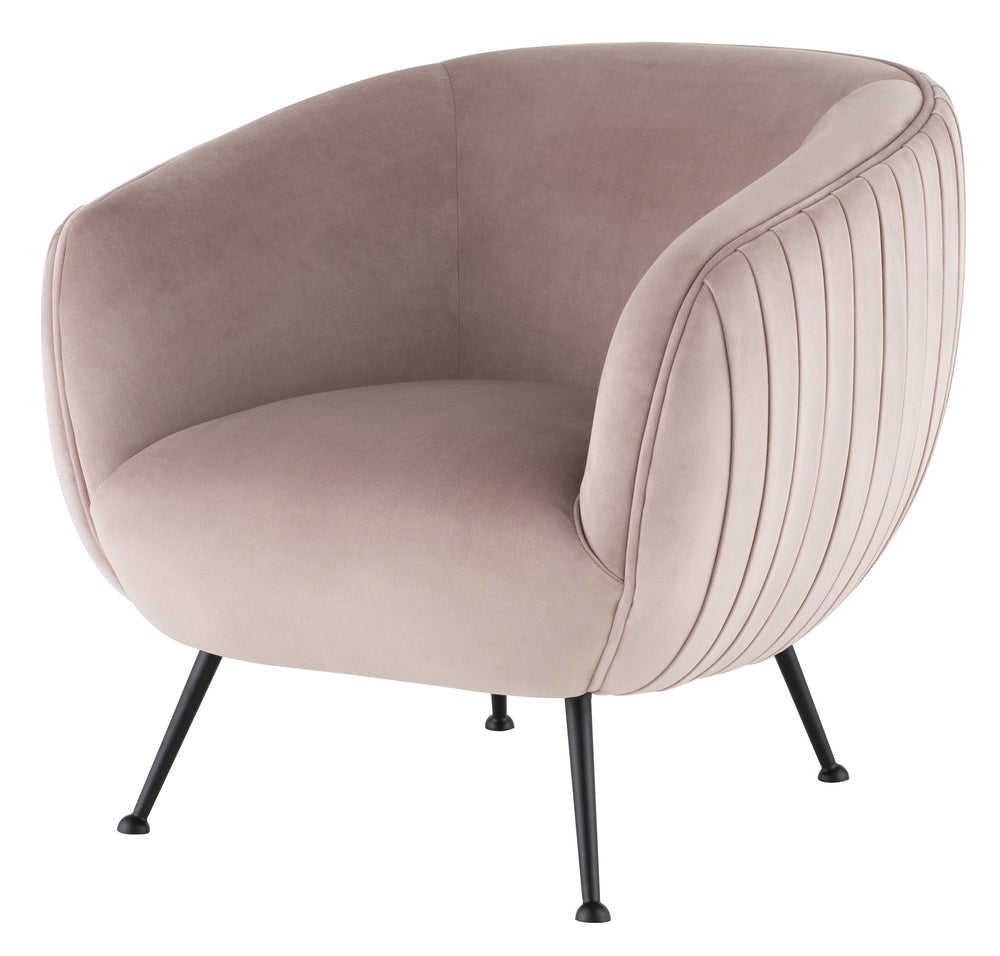 Nuevo Sofia Blush Occasional Chair