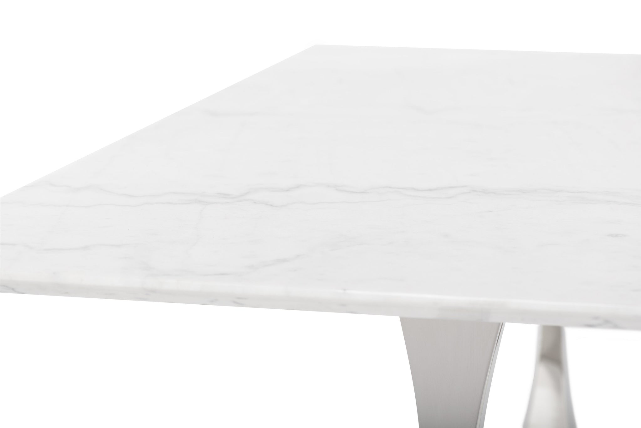 Nuevo Toulouse White Marble Dining Table