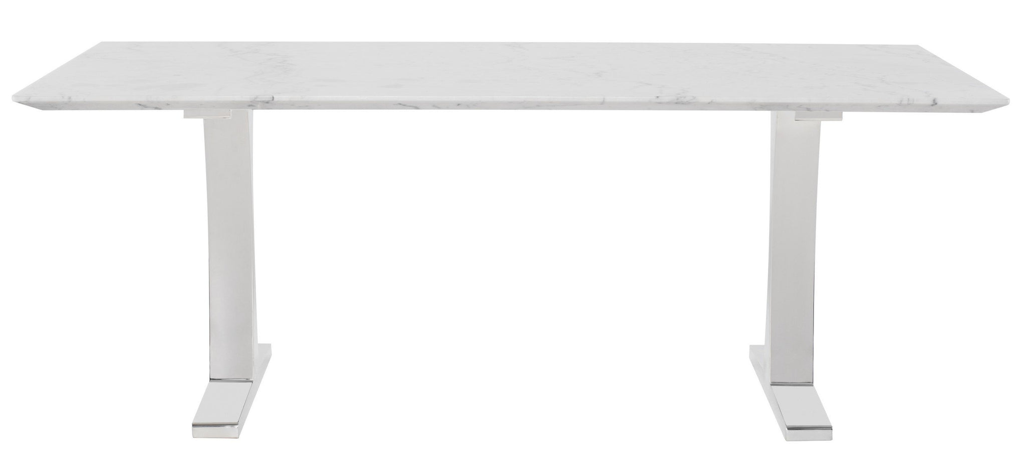 Nuevo Toulouse White Marble Dining Table
