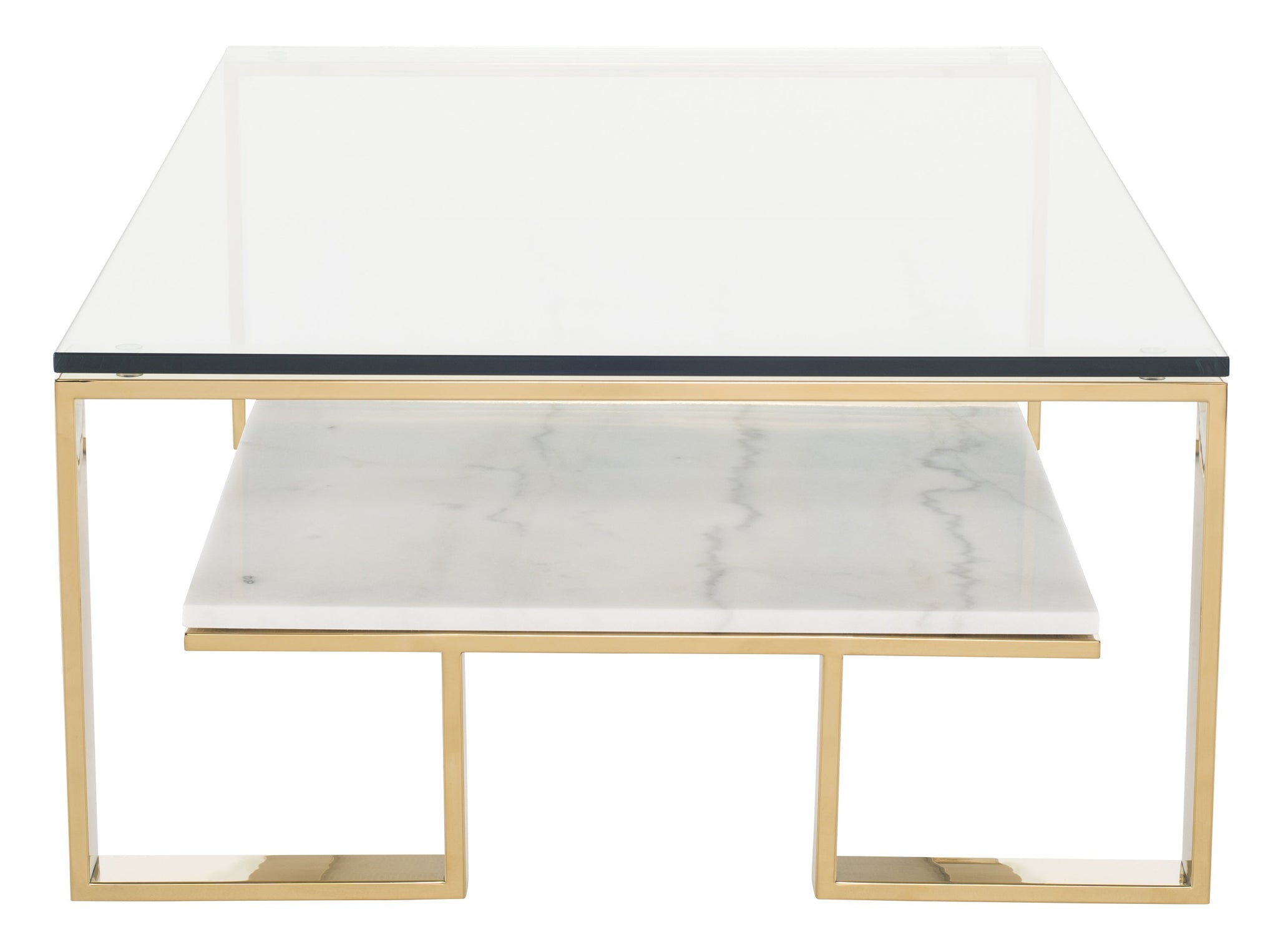 Nuevo Tierra White Coffee Table