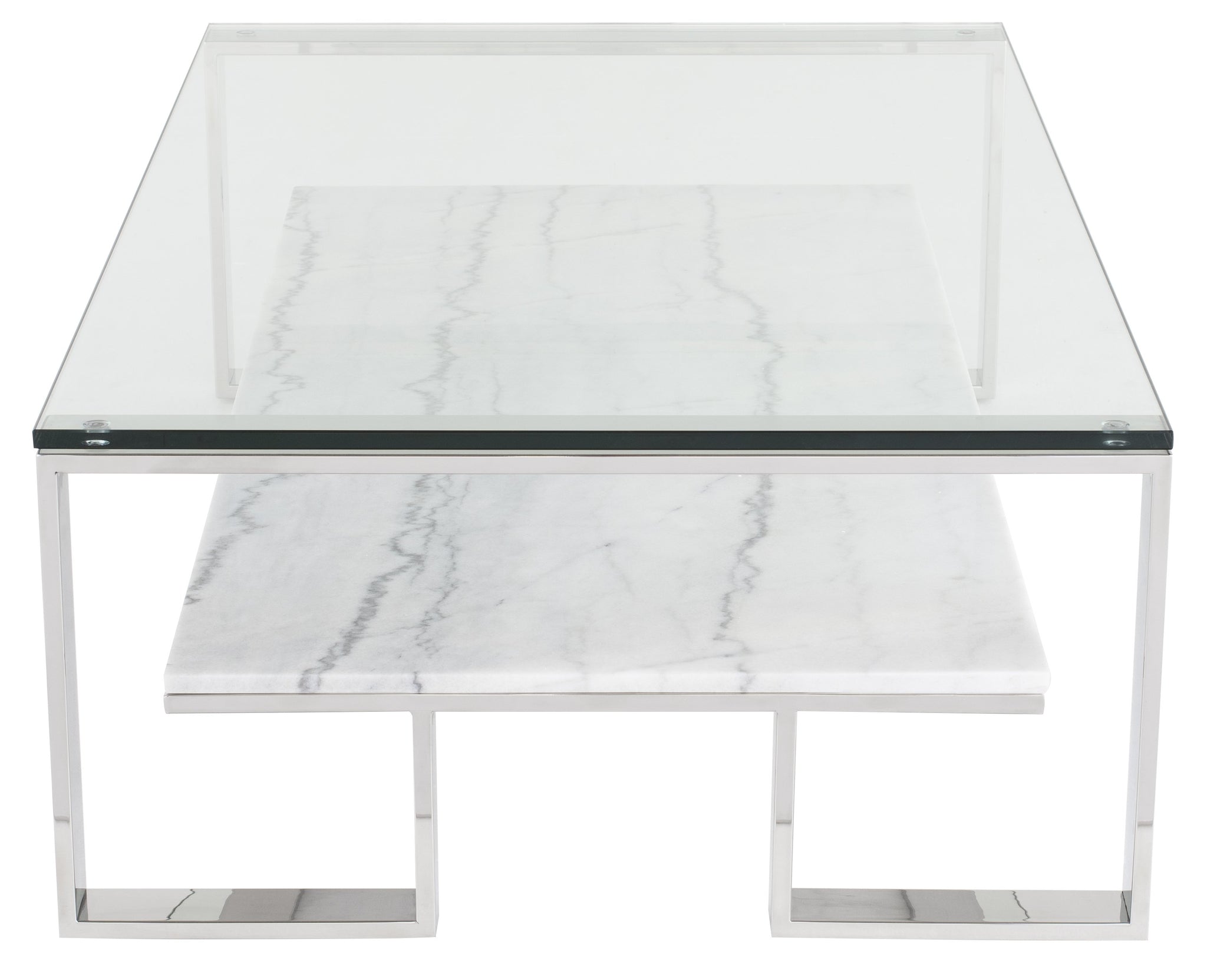 Nuevo Tierra White Coffee Table