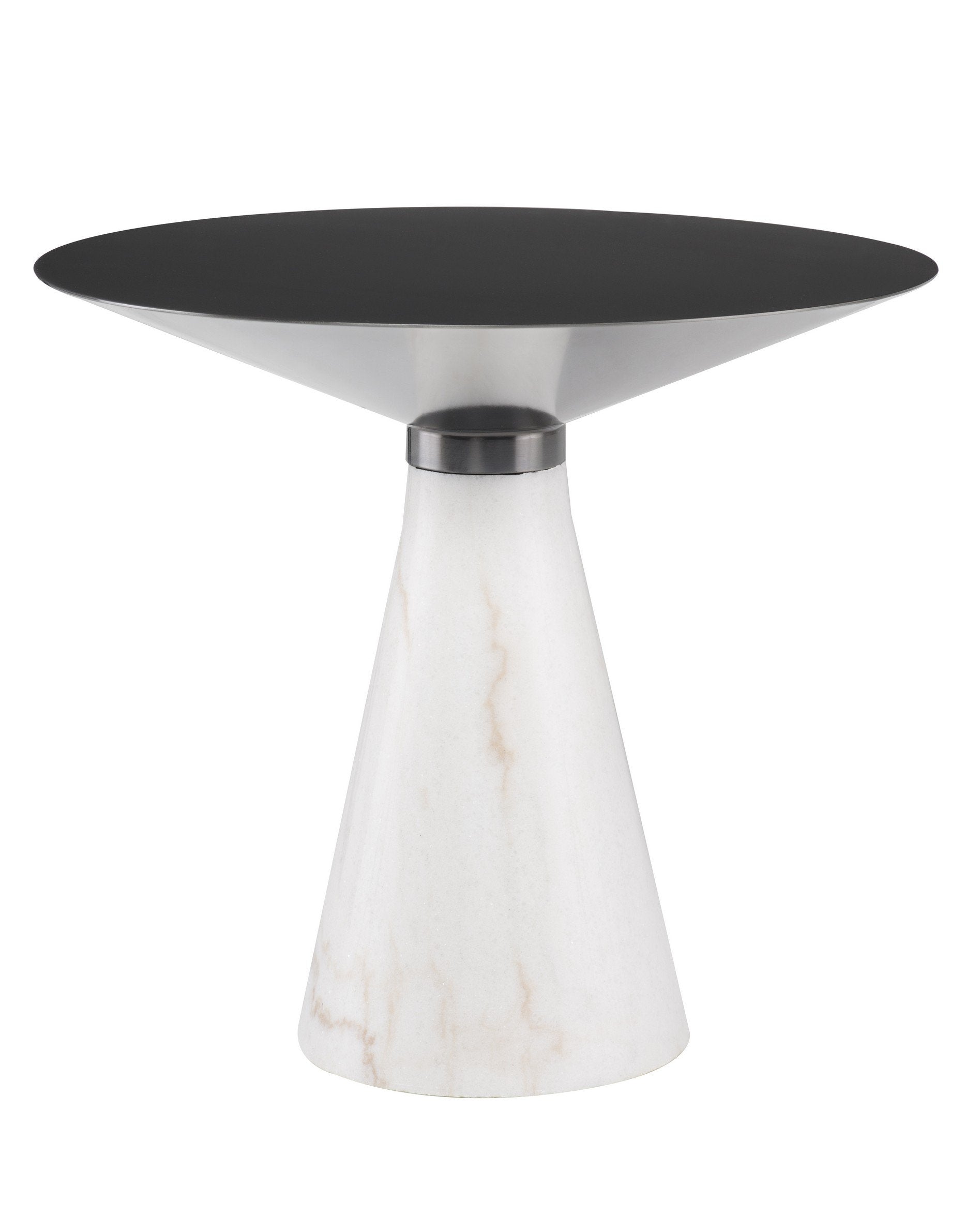 Nuevo Iris Graphite Side Table