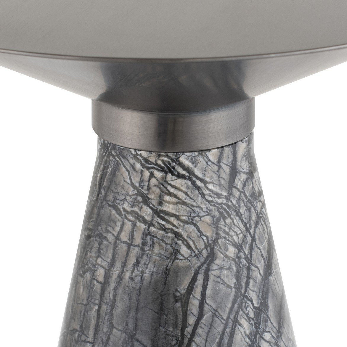 Nuevo Iris Graphite Side Table