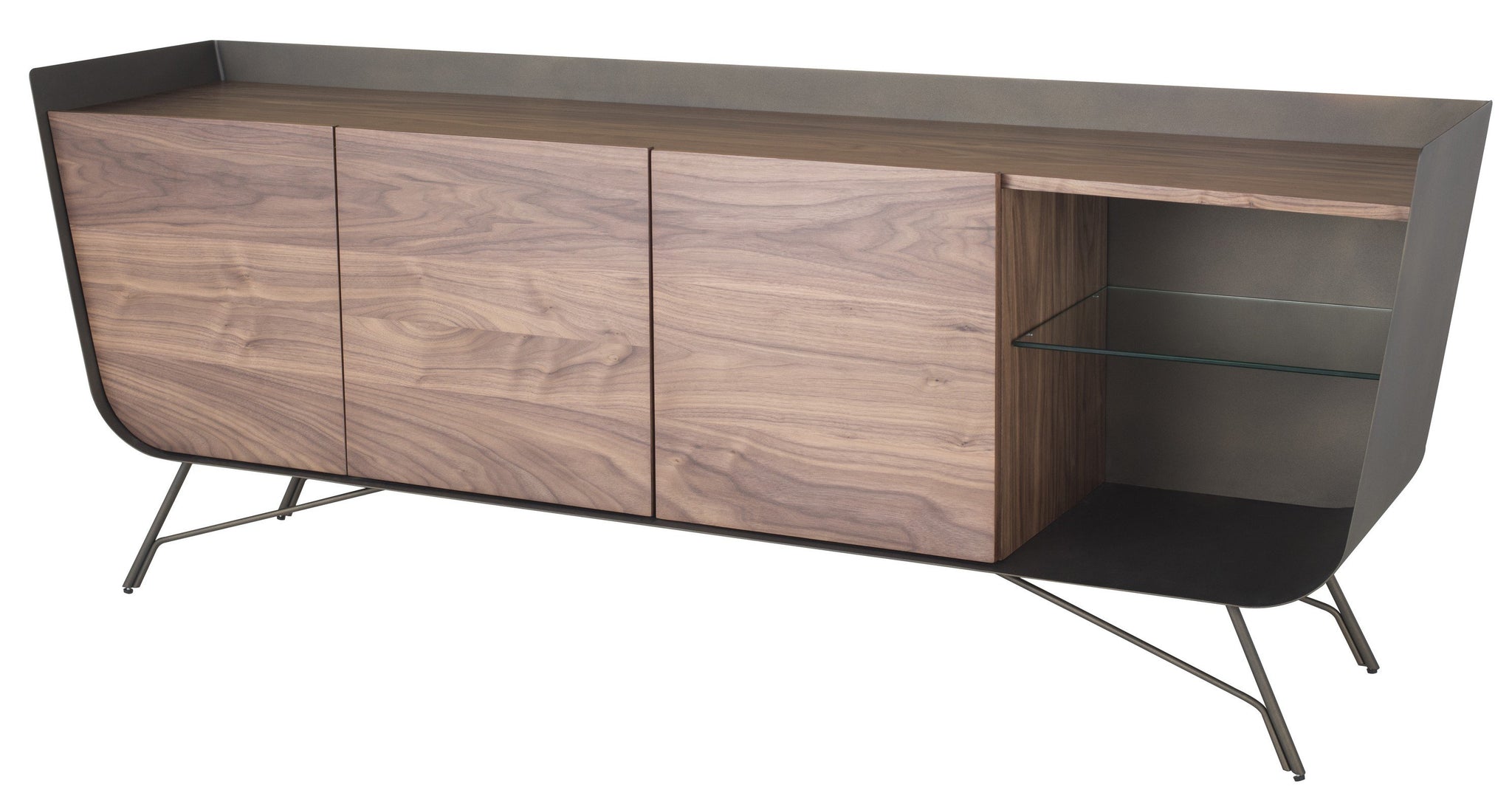 Nuevo Noori Sideboard Cabinet Walnut