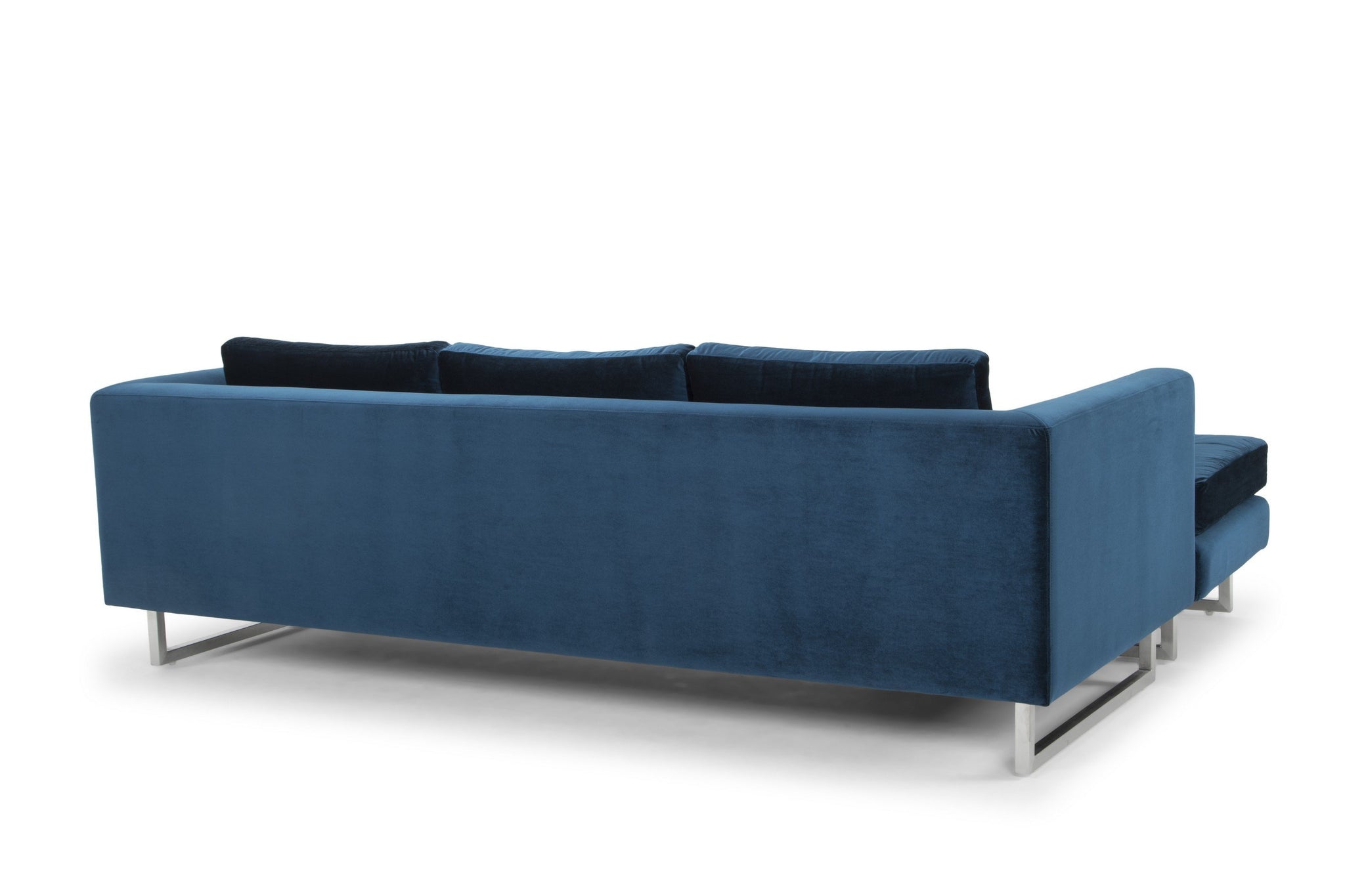 Nuevo Matthew Midnight Blue Sectional Sofa