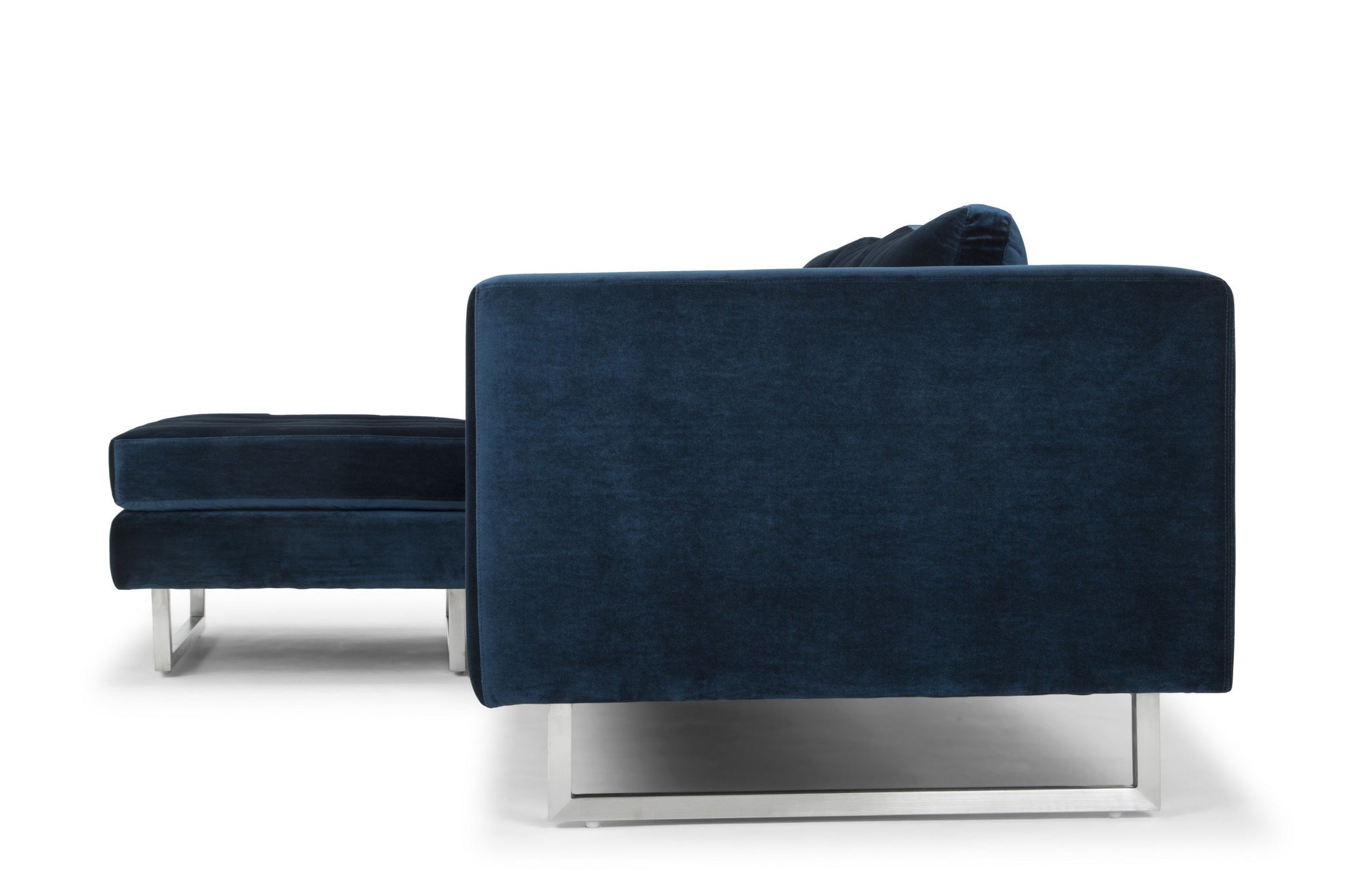 Nuevo Matthew Midnight Blue Sectional Sofa
