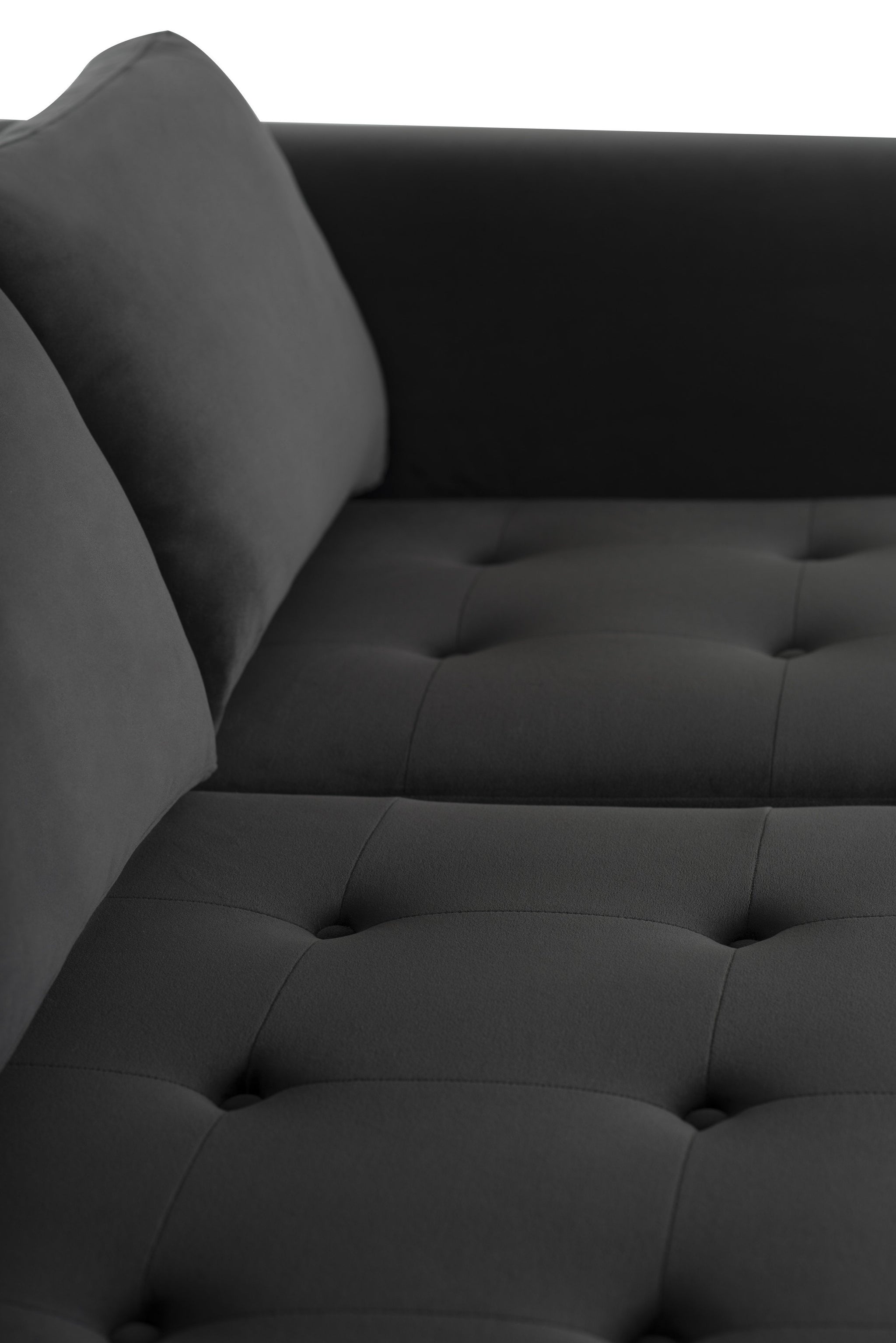 Nuevo Matthew Shadow Grey Sectional Sofa