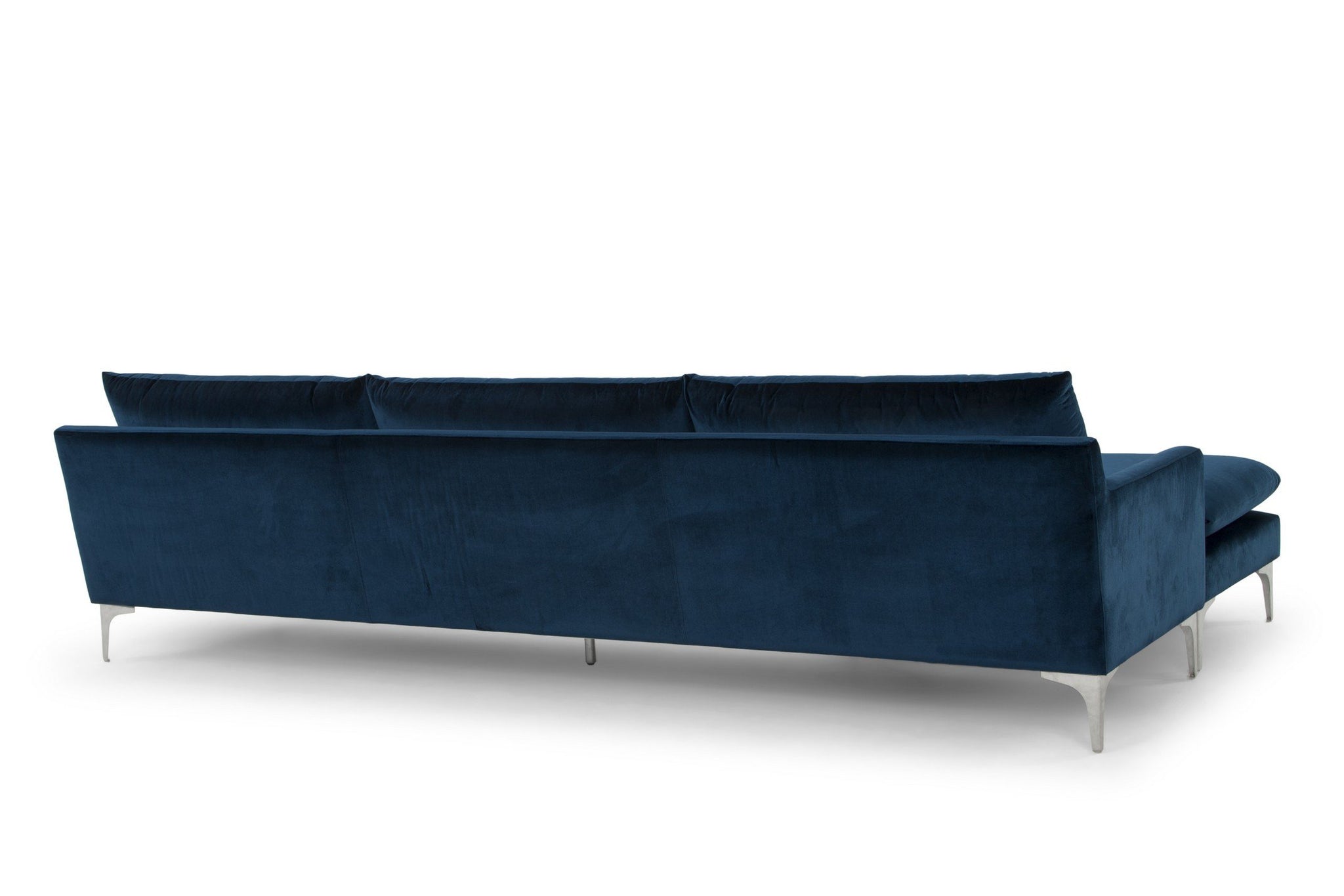 Nuevo Anders Midnight Blue Sectional Sofa
