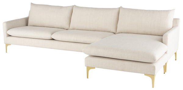 Nuevo Anders Sand Sectional Sofa