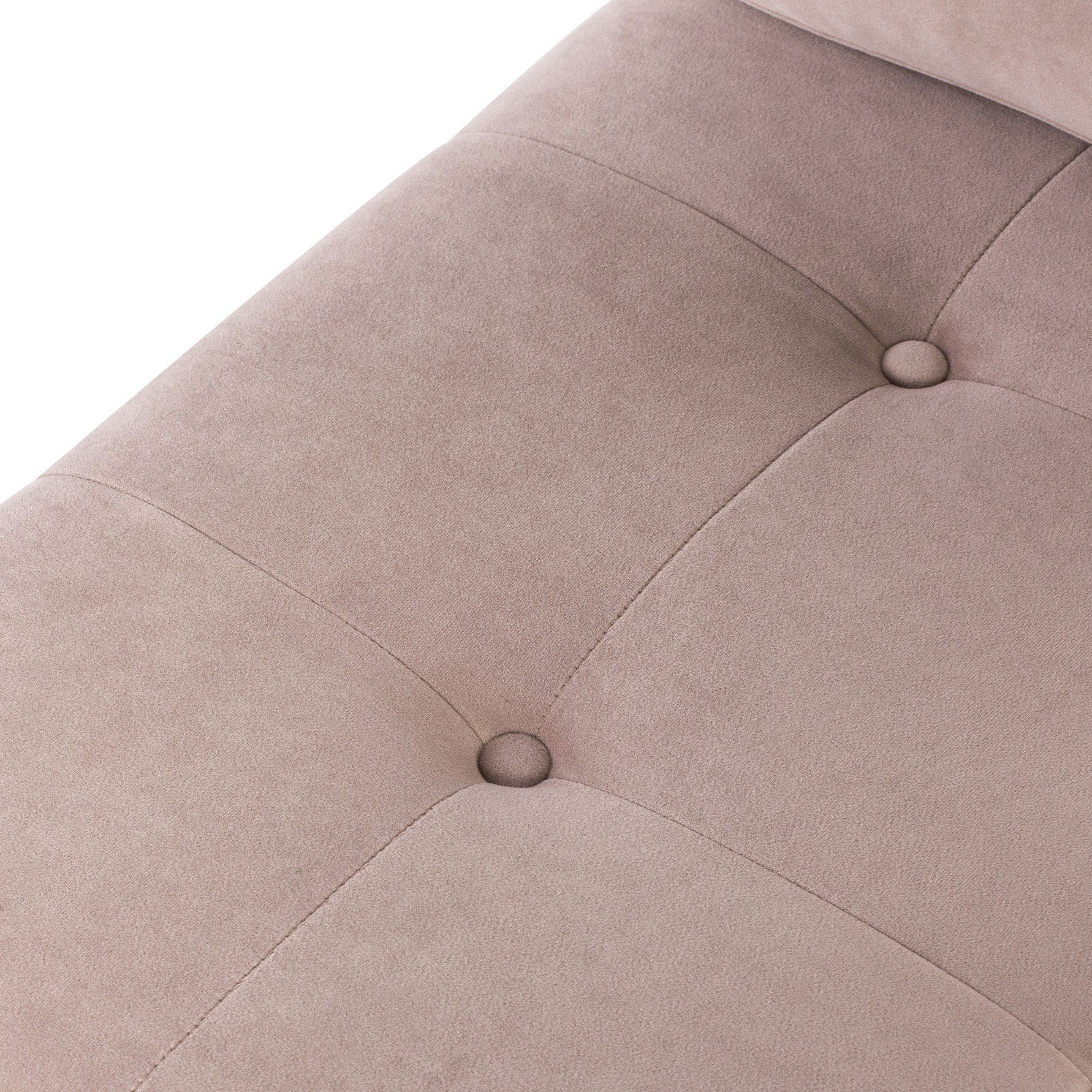 Nuevo Janis Blush Seat Armless Sofa