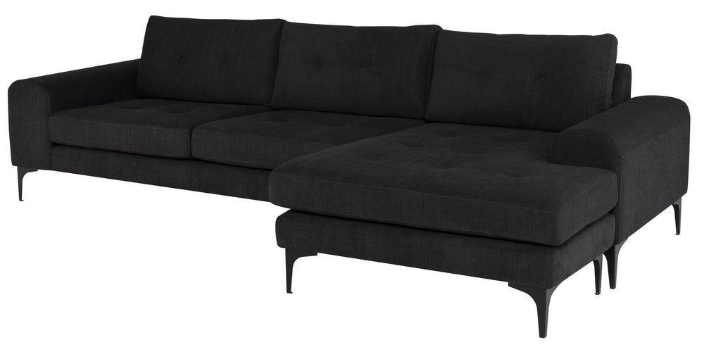 Nuevo Colyn Coal Sectional Sofa
