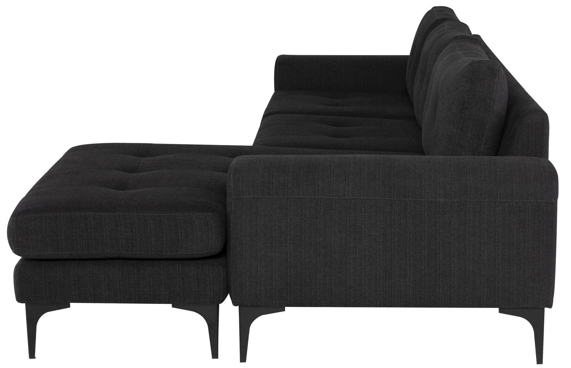 Nuevo Colyn Coal Sectional Sofa