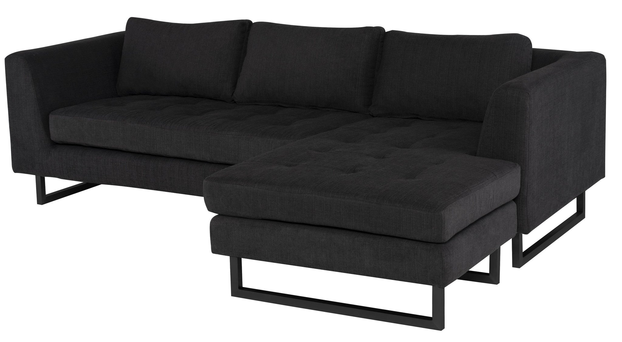 Nuevo Matthew Coal Sectional Sofa