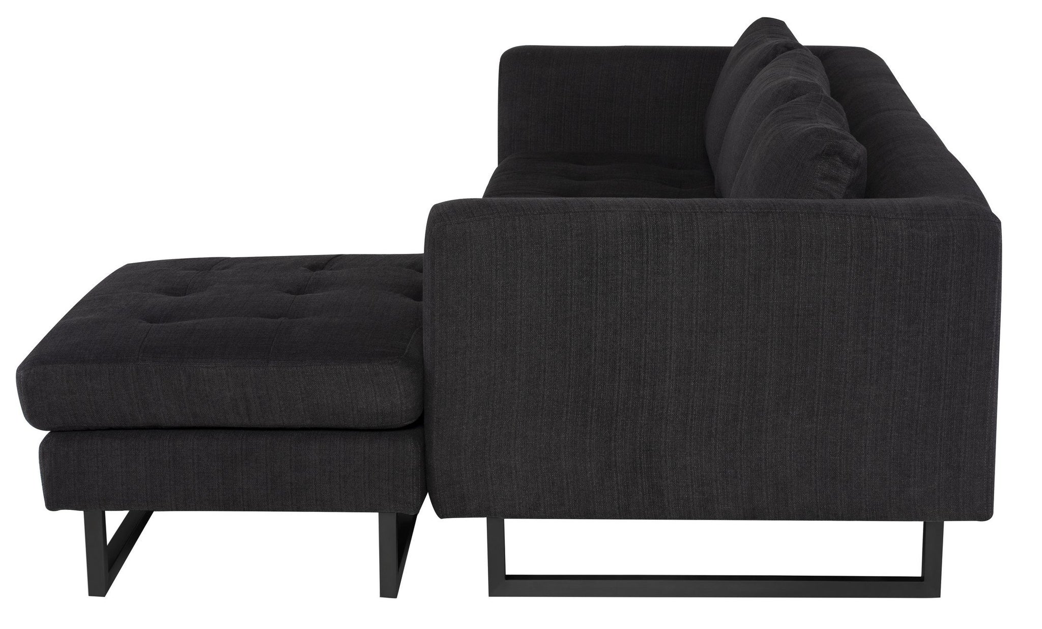 Nuevo Matthew Coal Sectional Sofa