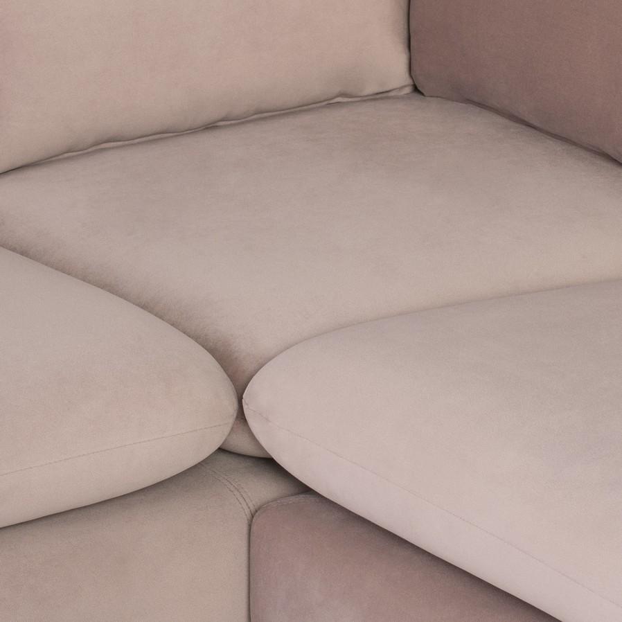Nuevo Anders Blush Sectional Sofa