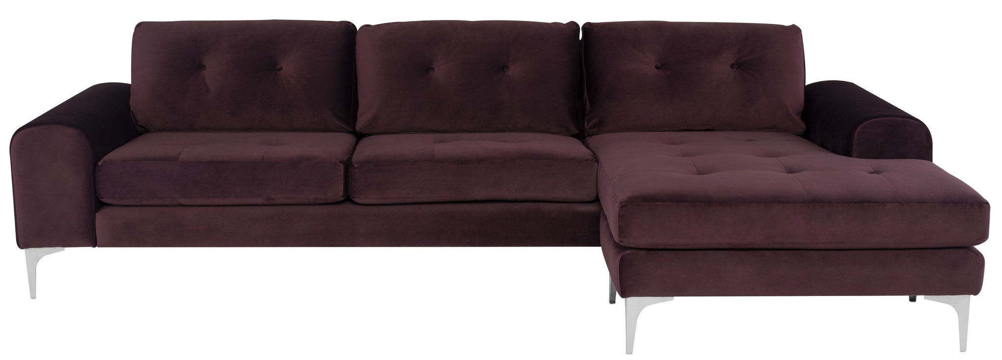 Nuevo Colyn Mulberry Sectional Sofa