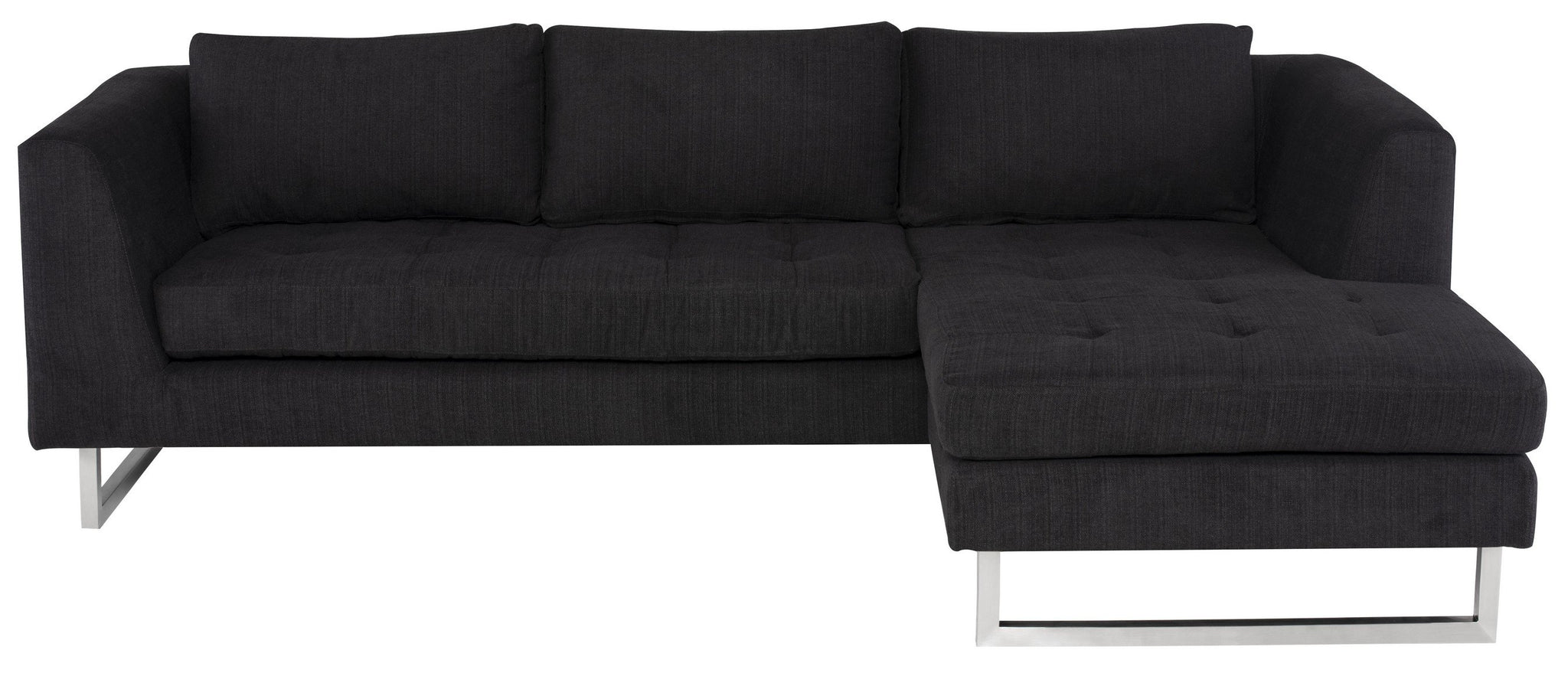Nuevo Matthew Coal Sectional Sofa