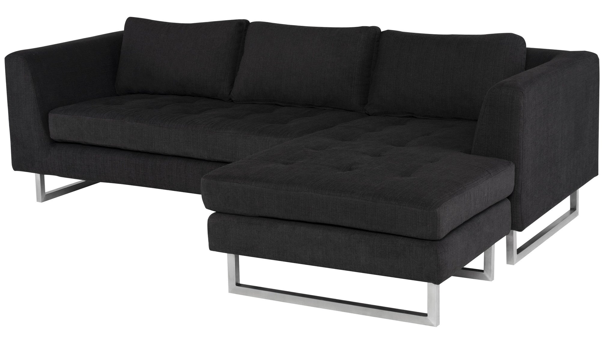Nuevo Matthew Coal Sectional Sofa