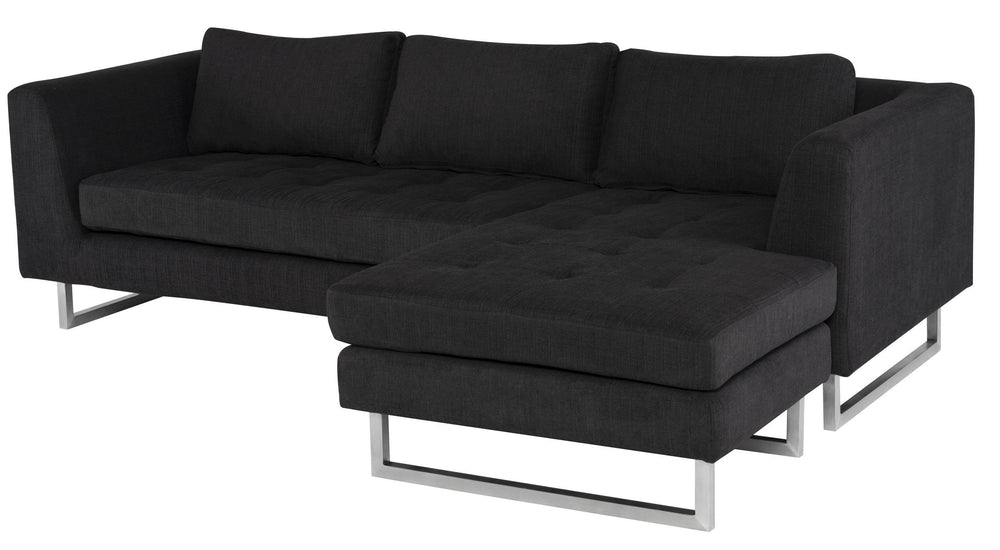Nuevo Matthew Coal Sectional Sofa