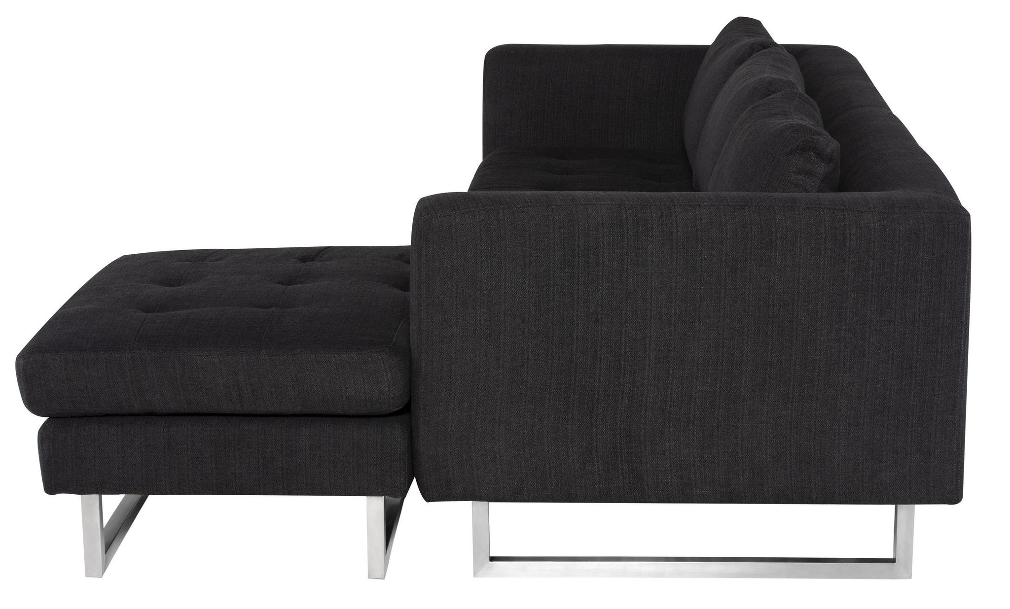 Nuevo Matthew Coal Sectional Sofa