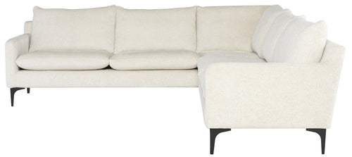 Nuevo Anders Coconut Sectional Sofa