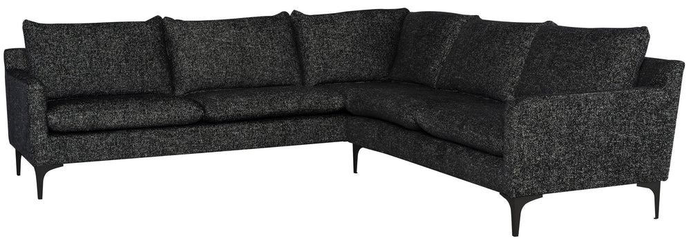 Nuevo Anders Salt & Pepper Sectional Sofa